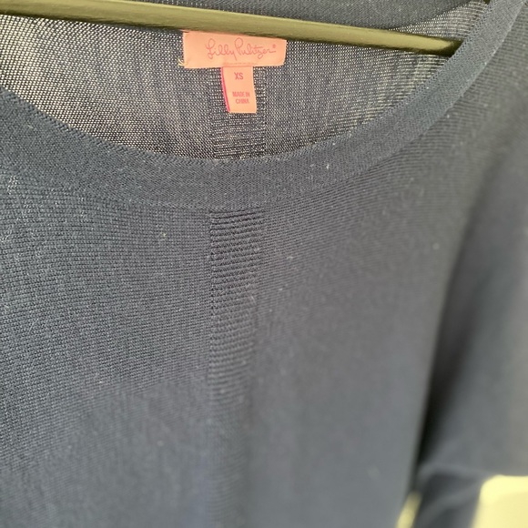 Lilly Pulitzer Navy Sweater - Picture 3 of 3